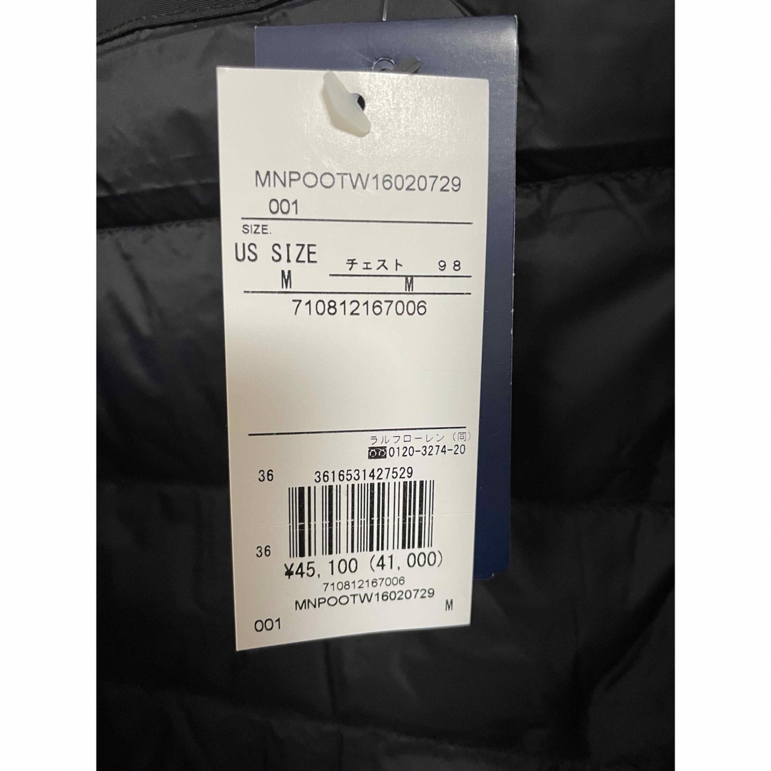 POLO RALPH LAUREN - 新品未使用 ラルフローレン メンズ ダウン POLO RALPH LAUREN - 新品未使用 ラルフローレン メンズ ダウン