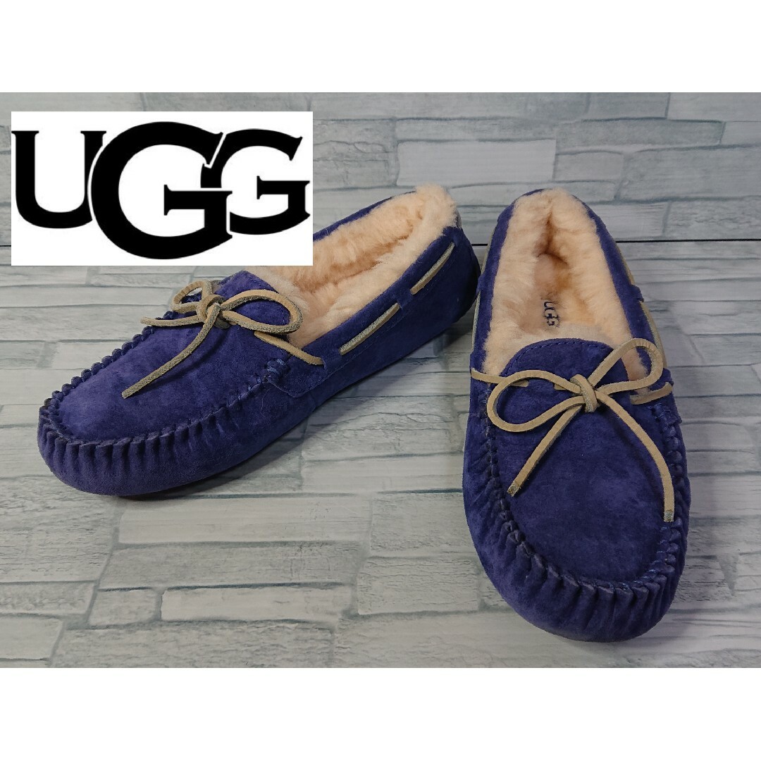 UGG モカシン 23cm アグ 靴 レディース スリッポン