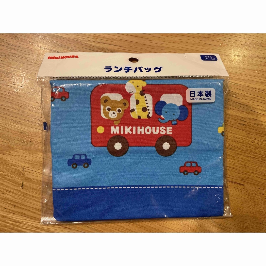 mikihouse(ミキハウス)の新品　ミキハウス　巾着 キッズ/ベビー/マタニティのこども用バッグ(ランチボックス巾着)の商品写真