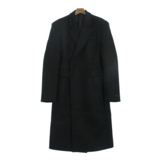 PRADA プラダ チェスターコート 48(L位) 黒 【古着】【中古】