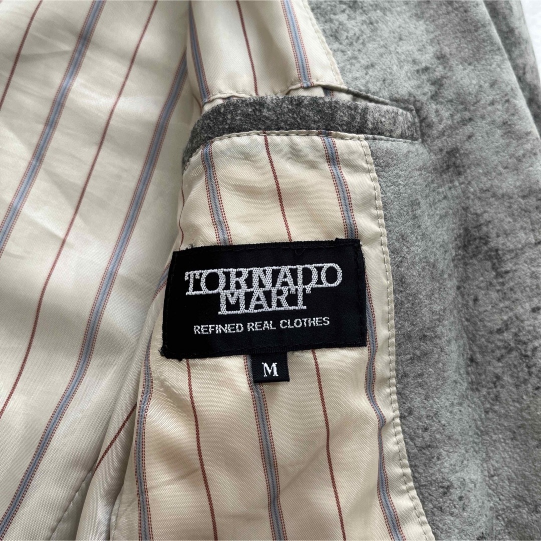TORNADO MART(トルネードマート)の【y2k】TORNADOMART トルネードマート ラムレザー ジャケット M メンズのジャケット/アウター(レザージャケット)の商品写真