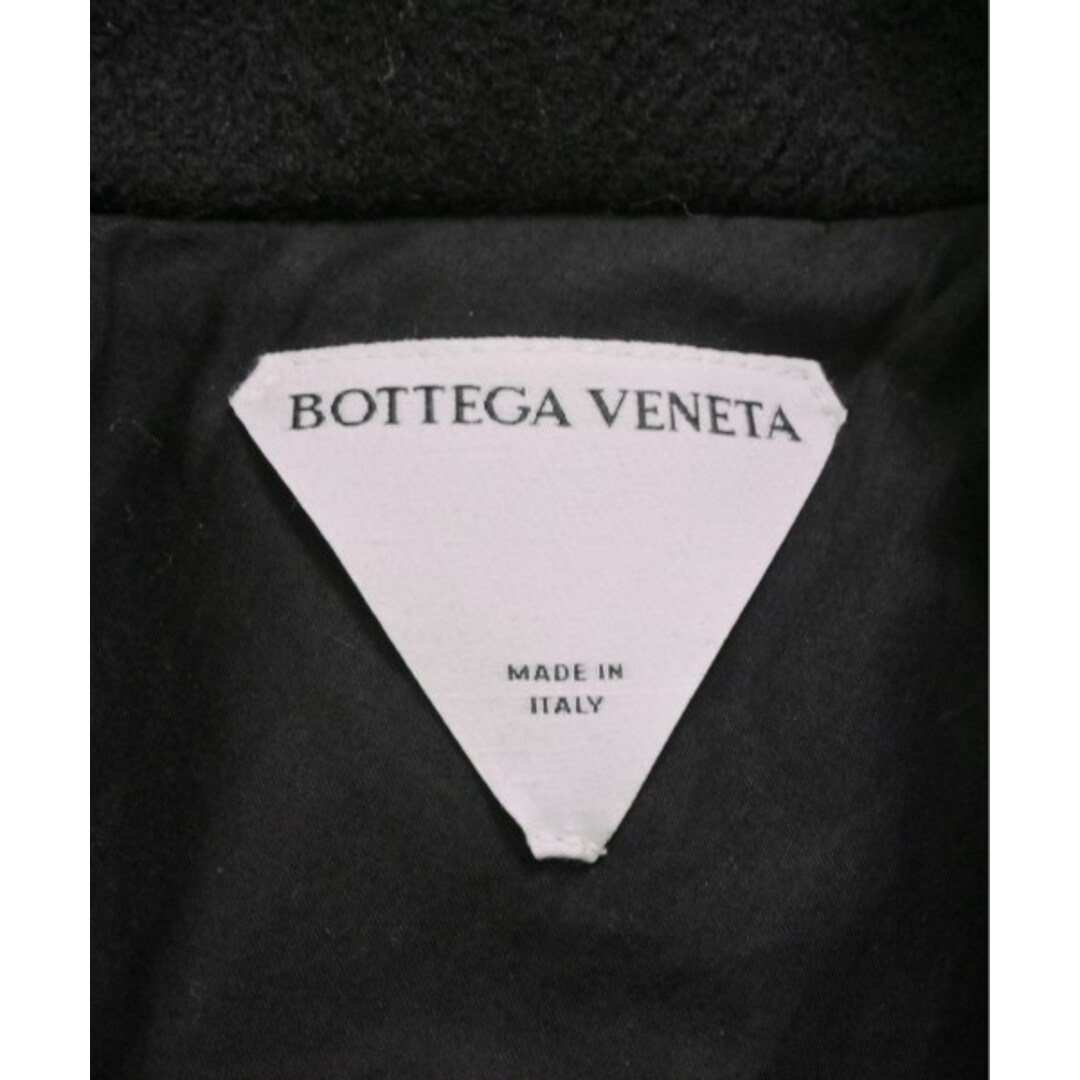 Bottega Veneta(ボッテガヴェネタ)のBOTTEGA VENETA ピーコート 48(L位) 黒(ヘリンボーン) 【古着】【中古】 メンズのジャケット/アウター(ピーコート)の商品写真