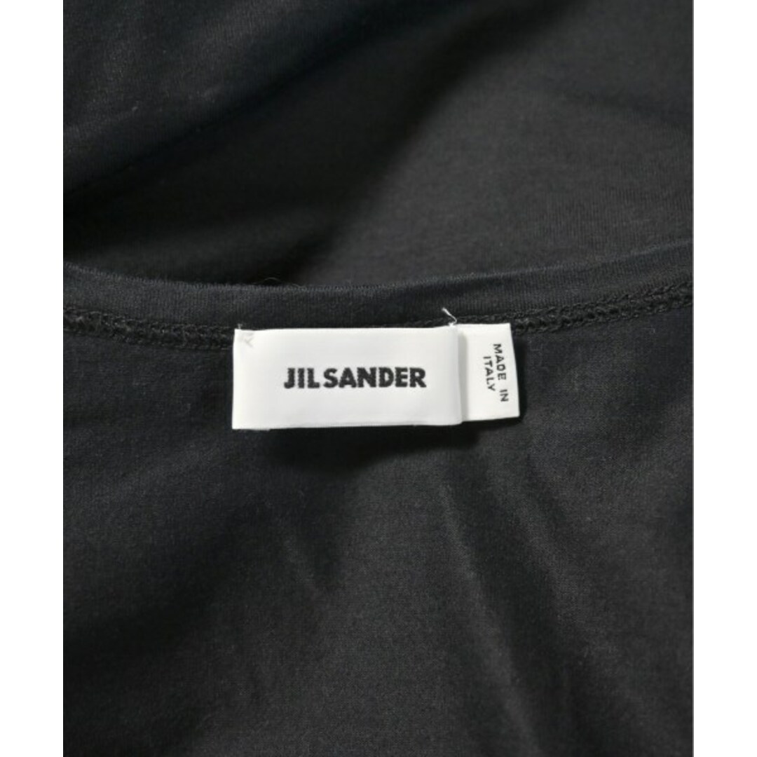 Jil Sander(ジルサンダー)のJIL SANDER ジルサンダー ノースリーブ M 白x黒 【古着】【中古】 レディースのトップス(タンクトップ)の商品写真