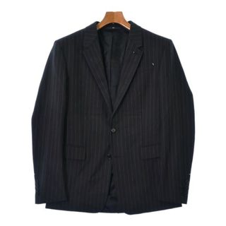 ベルルッティ(Berluti)のBerluti ベルルッティ テーラードジャケット 48(L位) 黒x白(総柄) 【古着】【中古】(テーラードジャケット)