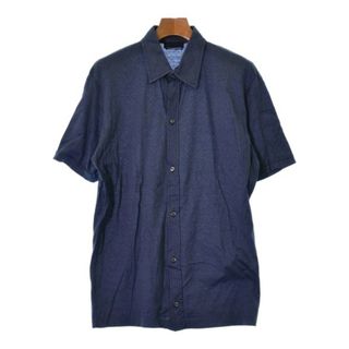 プラダ(PRADA)のPRADA プラダ カジュアルシャツ XL 紺系(総柄) 【古着】【中古】(シャツ)