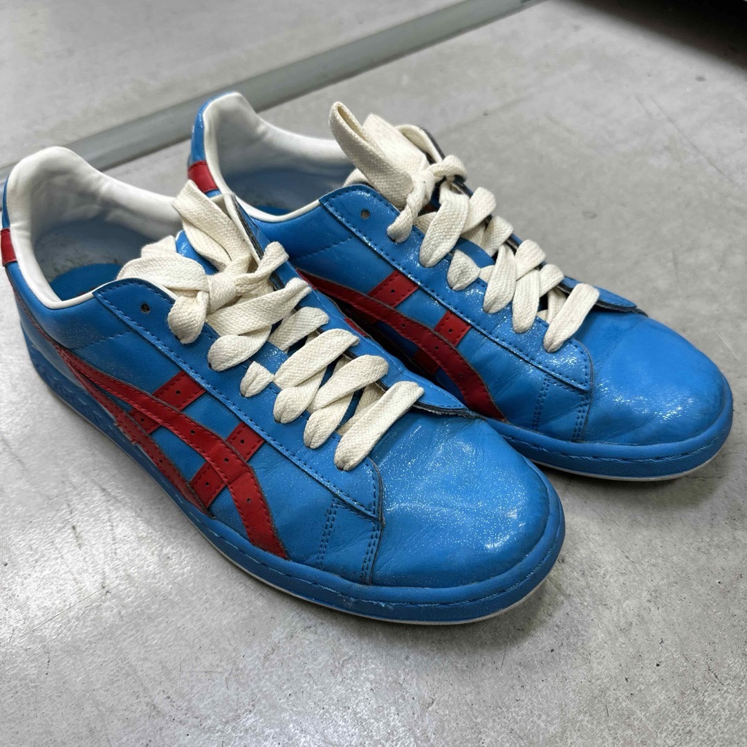 Onitsuka Tiger(オニツカタイガー)の鬼塚タイガー☆ ラメスニーカー　ブルー メンズの靴/シューズ(スニーカー)の商品写真