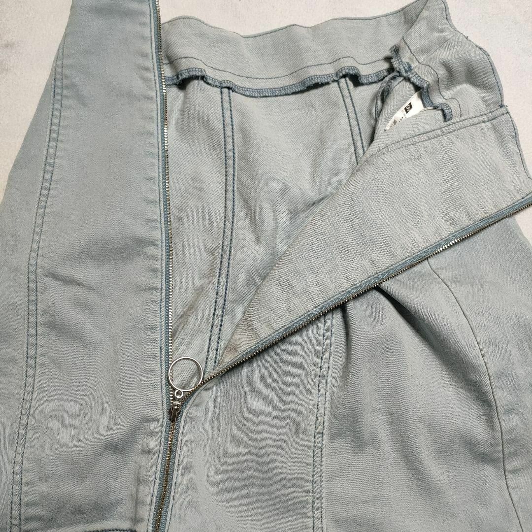 GU(ジーユー)のGU ジーユー (S)　フロントジップミニスカート レディースのスカート(ミニスカート)の商品写真