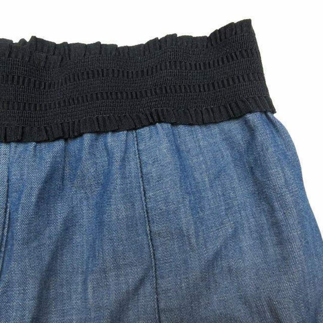 LAURA ASHLEY(ローラアシュレイ)のローラアシュレイ LAURA ASHLEY シャンブレー スカート BLM11 レディースのスカート(ロングスカート)の商品写真