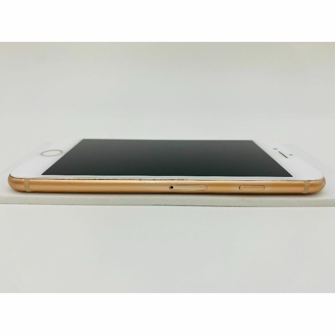 025 iPhone8 256GB ゴールド/シムフリー/大容量新品BT100%