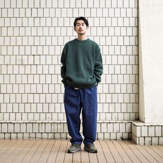 ワンエルディーケーセレクト(1LDK SELECT)のFreshService DELTA SLX CREW NECK KNIT(ニット/セーター)