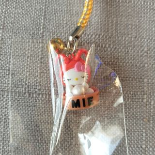 ハローキティ(ハローキティ)のHELLO KITTY　伊勢海老バージョン　根付け(ストラップ)