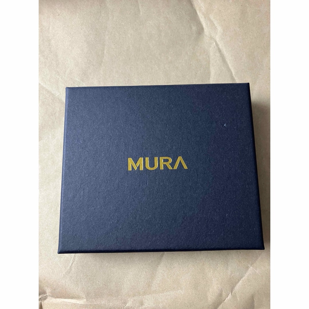 MURA(ムラ)の★新品★MURA カーボンレザー BOX型小銭入れ 二つ折り財布/ブラック メンズのファッション小物(折り財布)の商品写真