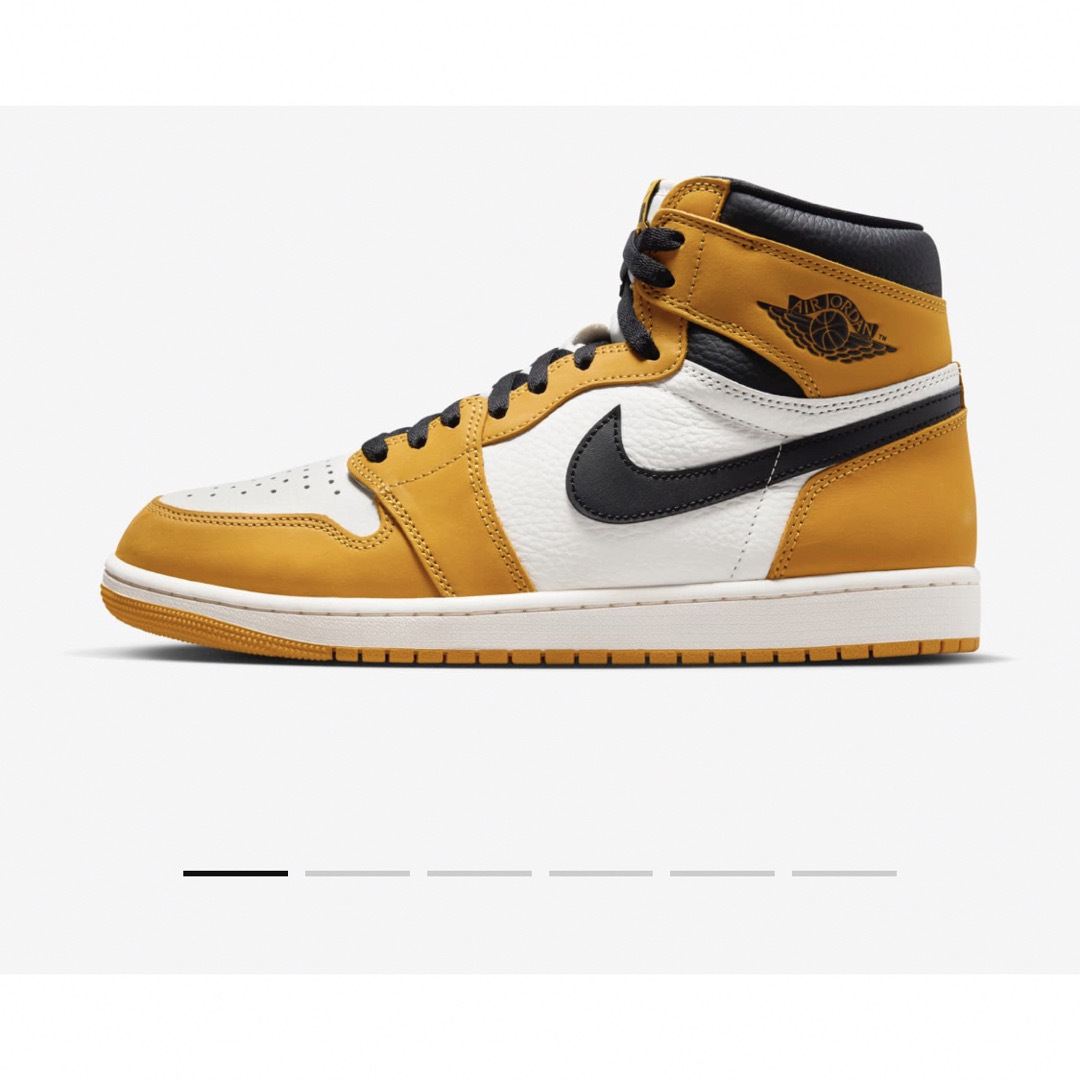 NIKE(ナイキ)のair jordan 1 yellow ochre 29 メンズの靴/シューズ(スニーカー)の商品写真