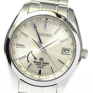 セイコー(SEIKO)のセイコー SEIKO SBGE005/9R66-0AC0 グランドセイコー GMT スプリングドライブ メンズ 良品 _791088(腕時計(アナログ))