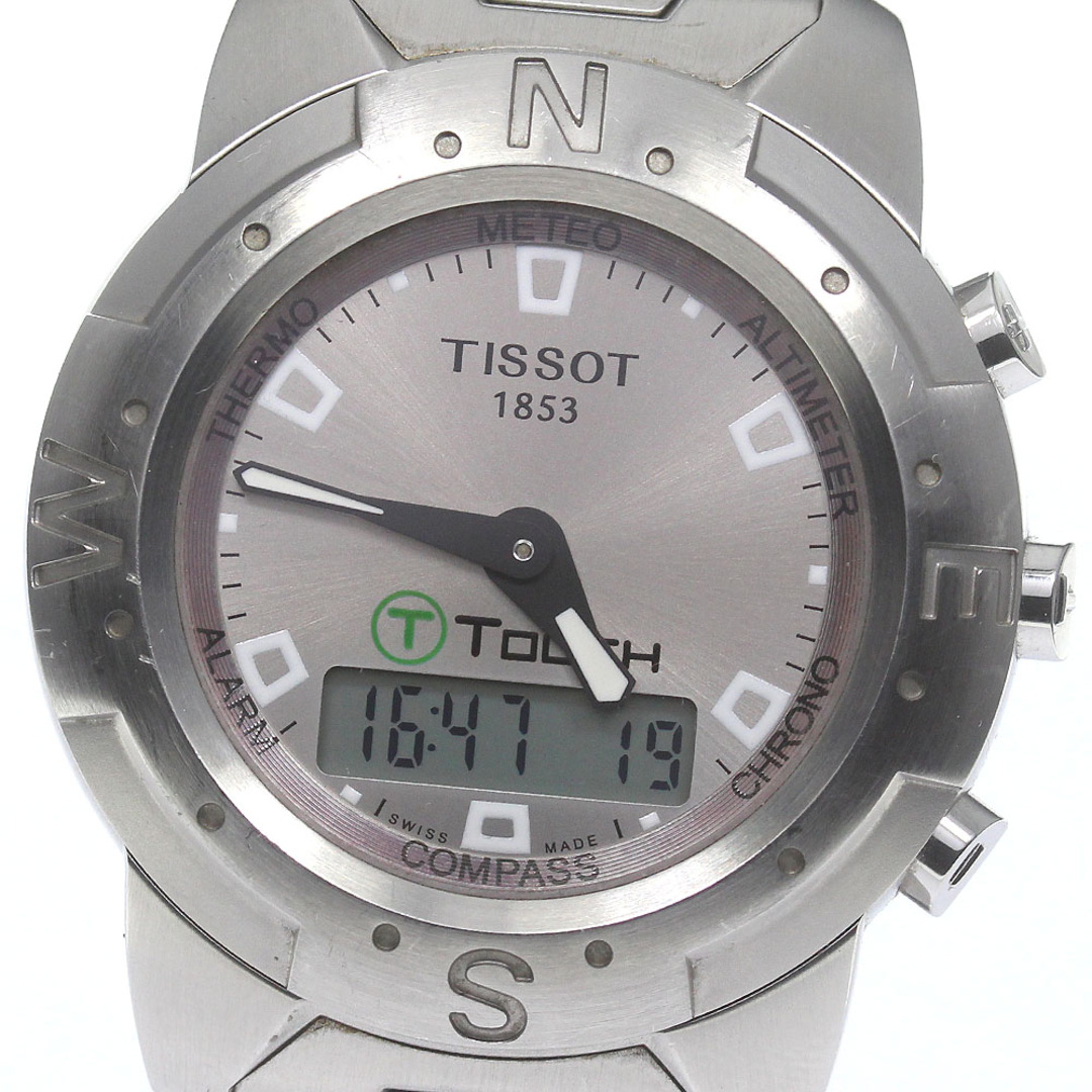 ティソ TISSOT Z251/351 Tタッチ クロノグラフ クォーツ メンズ _791174軽い擦り傷小さい打痕針