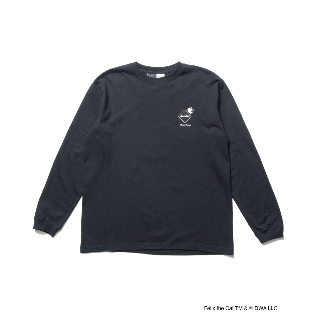 F.C.R.B.(エフシーアールビー)のL 送料無料 FCRB 23AW FELIX THE CAT L/S TEE メンズのトップス(Tシャツ/カットソー(七分/長袖))の商品写真