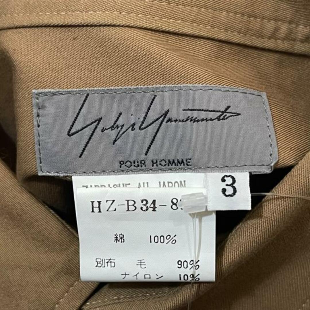 Yohji Yamamoto(ヨウジヤマモト)のヨウジヤマモト 長袖シャツ サイズ3 L - メンズのトップス(シャツ)の商品写真