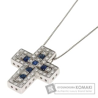 ダミアーニ(Damiani)のDamiani ベルエポック サファイア ダイヤモンド ネックレス K18WG レディース(ネックレス)