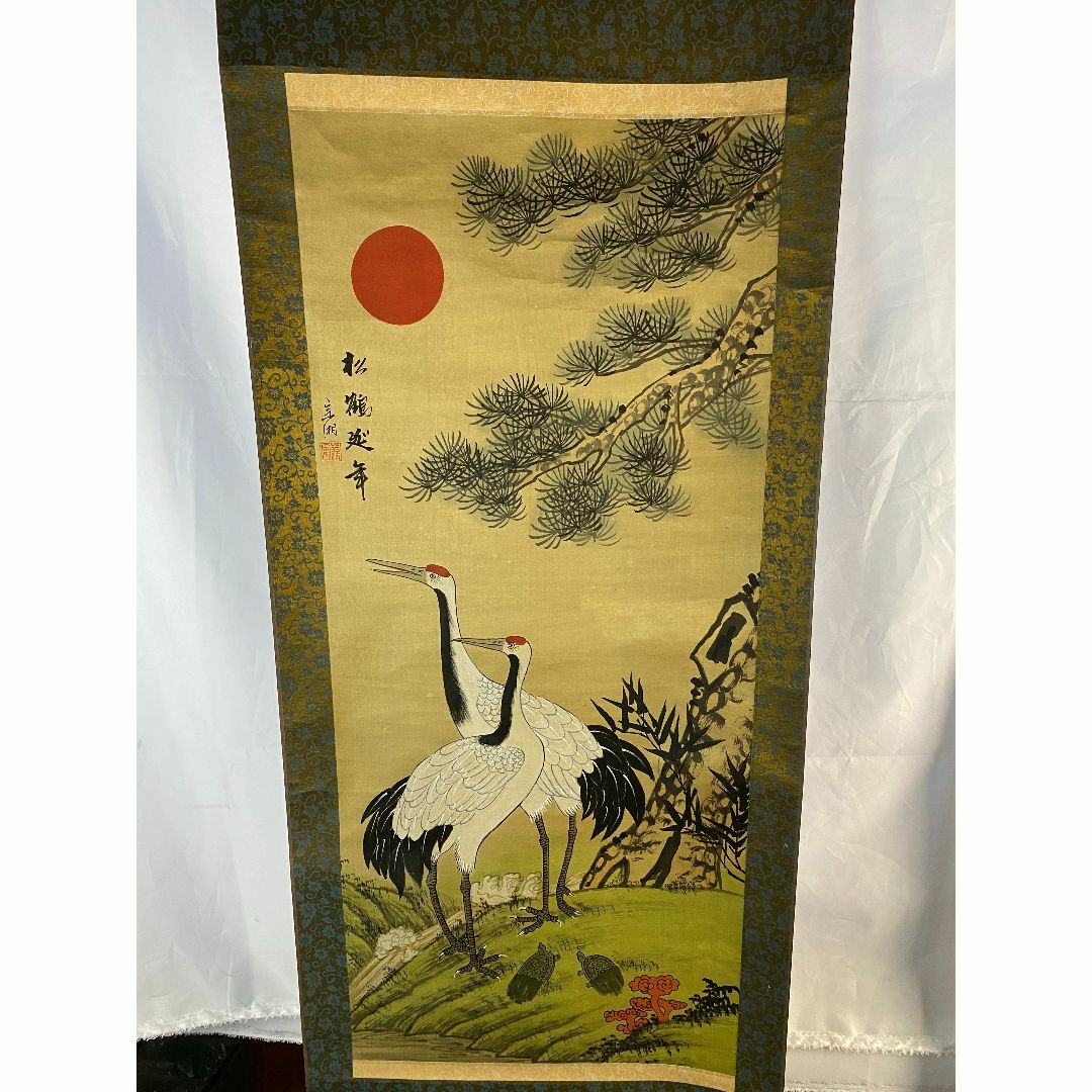 彩圖鶴