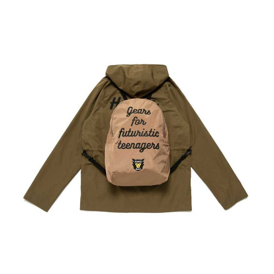 HUMAN MADE(ヒューマンメイド)の激レア！！HUMAN MADE WINDBREAKER "Olive" メンズのジャケット/アウター(ナイロンジャケット)の商品写真