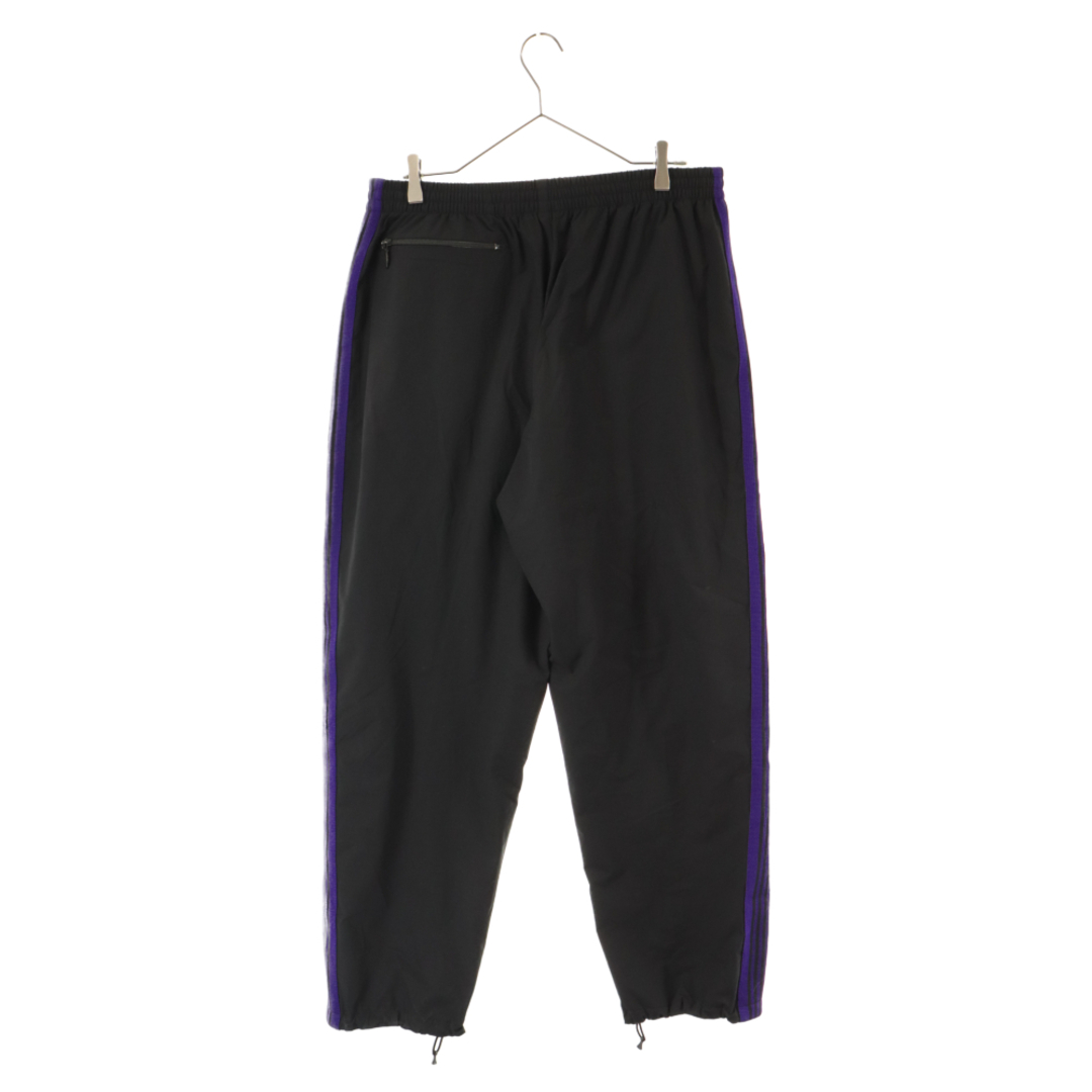 Needles ニードルス ×DC SHOES ディーシーシューズ 23AW TRACK PANT - POLY RIPSTOP  サイドラインナイロントラックパンツ ブラック MR606