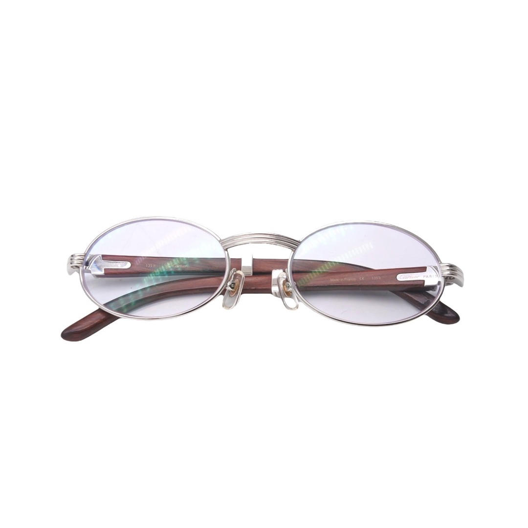 Cartier - CARTIER カルティエ サングラス トリニティ ウッドテンプル Cartier - CARTIER カルティエ サングラス トリニティ ウッドテンプル