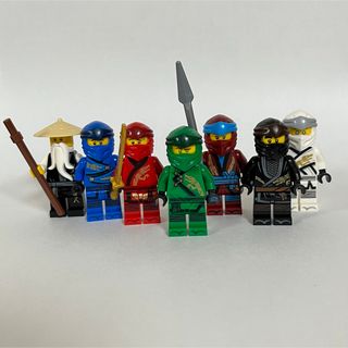 レゴニンジャゴー(レゴ ニンジャゴー)のLEGO レゴニンジャゴー カイ ロイド ニャー ジェイ コール ゼン ウー先生(知育玩具)