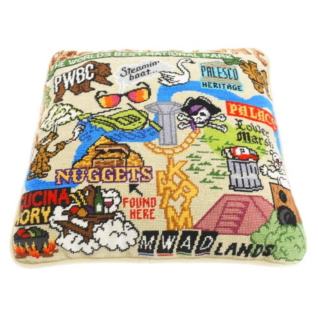 Palace Skateboards パレススケートボーズ 22SS Palacestone Pillow パレスストーン ピロー クッション マルチカラー385センチ横幅