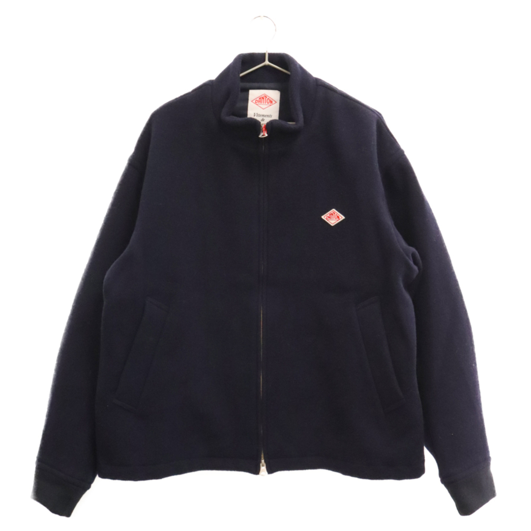 DANTON ダントン STAND COLLAR JACKET スタンドカラーウールジャケット DT-A0389 WLP ネイビー60センチ肩幅