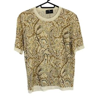 エトロ(ETRO)のエトロ 半袖セーター サイズ46 L美品  -(ニット/セーター)