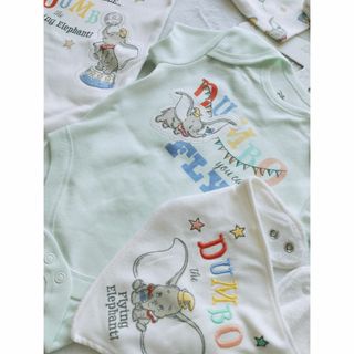 ディズニー(Disney)のお値下※ Primark Disney ダンボベビーセット 0-3MM(ロンパース)