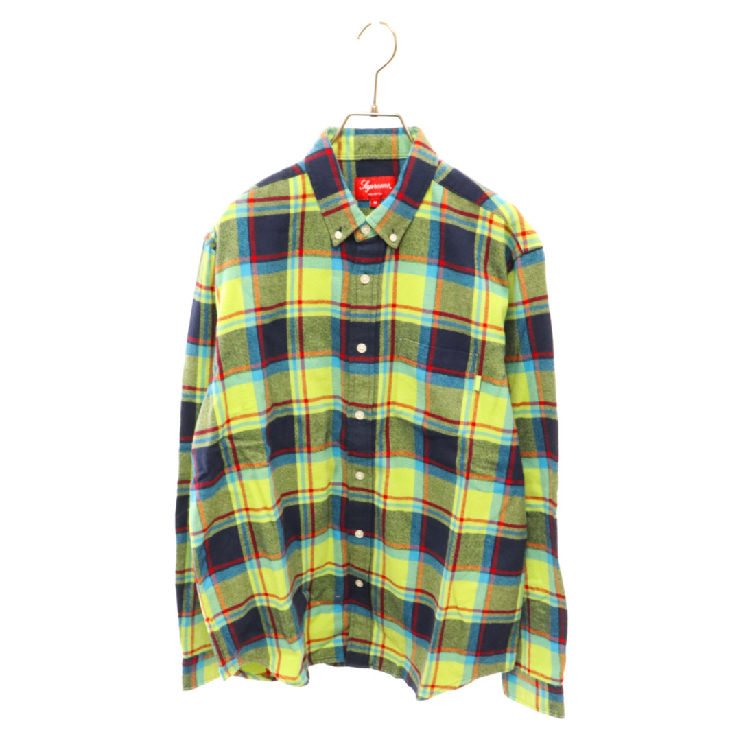 ファッション通販 SUPREME シュプリーム 19SS Plaid Plaid Lime Shirt