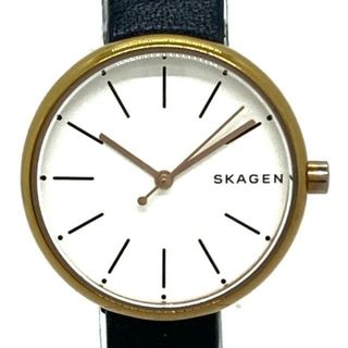 スカーゲン(SKAGEN)のスカーゲン 腕時計 - レディース 白(腕時計)