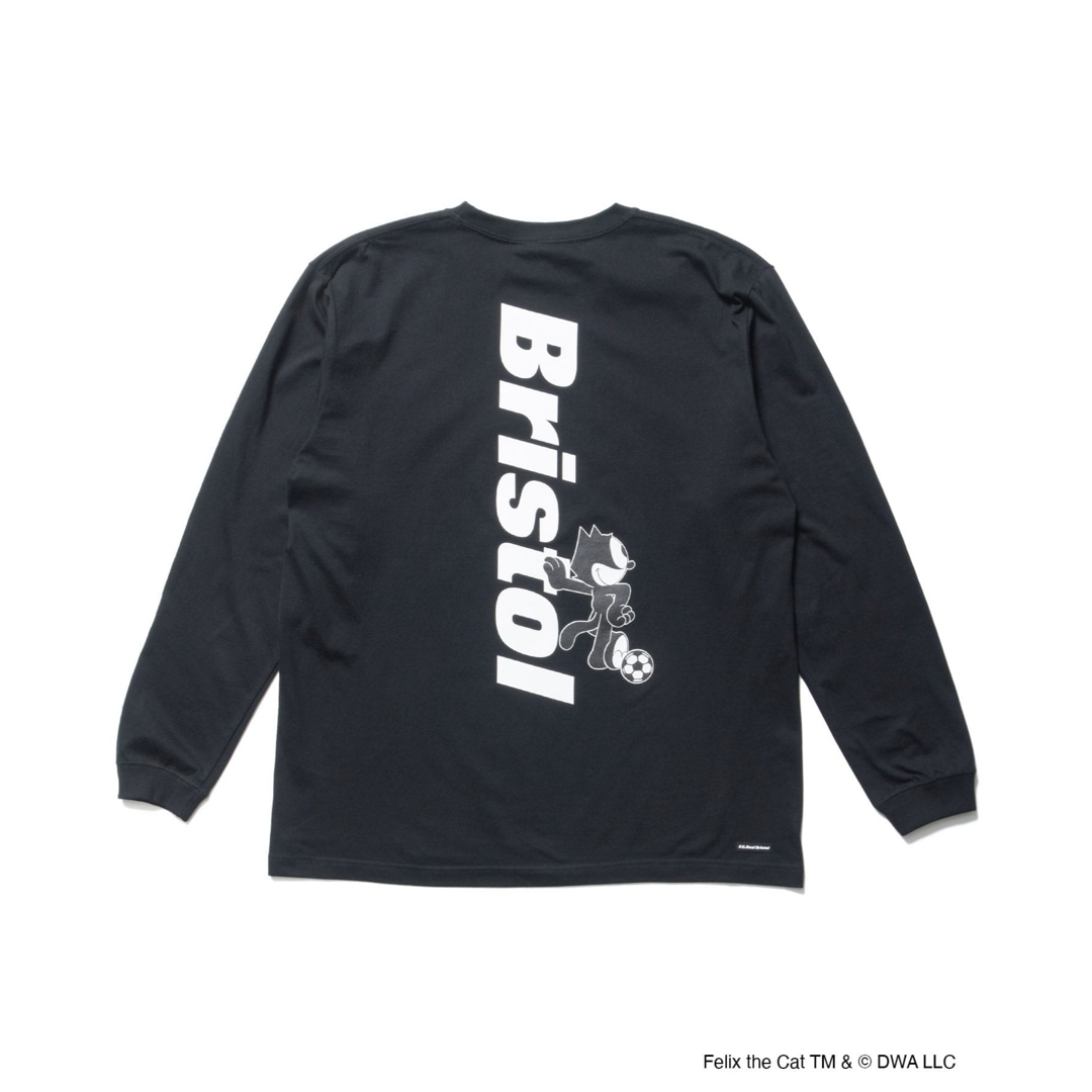 F.C.R.B.(エフシーアールビー)のM 送料無料 FCRB 23AW FELIX THE CAT L/S TEE メンズのトップス(Tシャツ/カットソー(七分/長袖))の商品写真