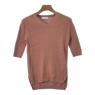 バーニーズニューヨーク(BARNEYS NEW YORK)のBARNEYS NEWYORK ニット・セーター F オレンジ系 【古着】【中古】(ニット/セーター)