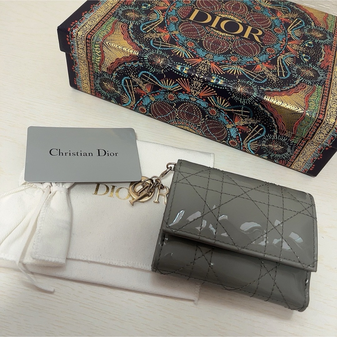 Christian Dior(クリスチャンディオール)のDior   ロータスウォレット グレー メンズのファッション小物(折り財布)の商品写真