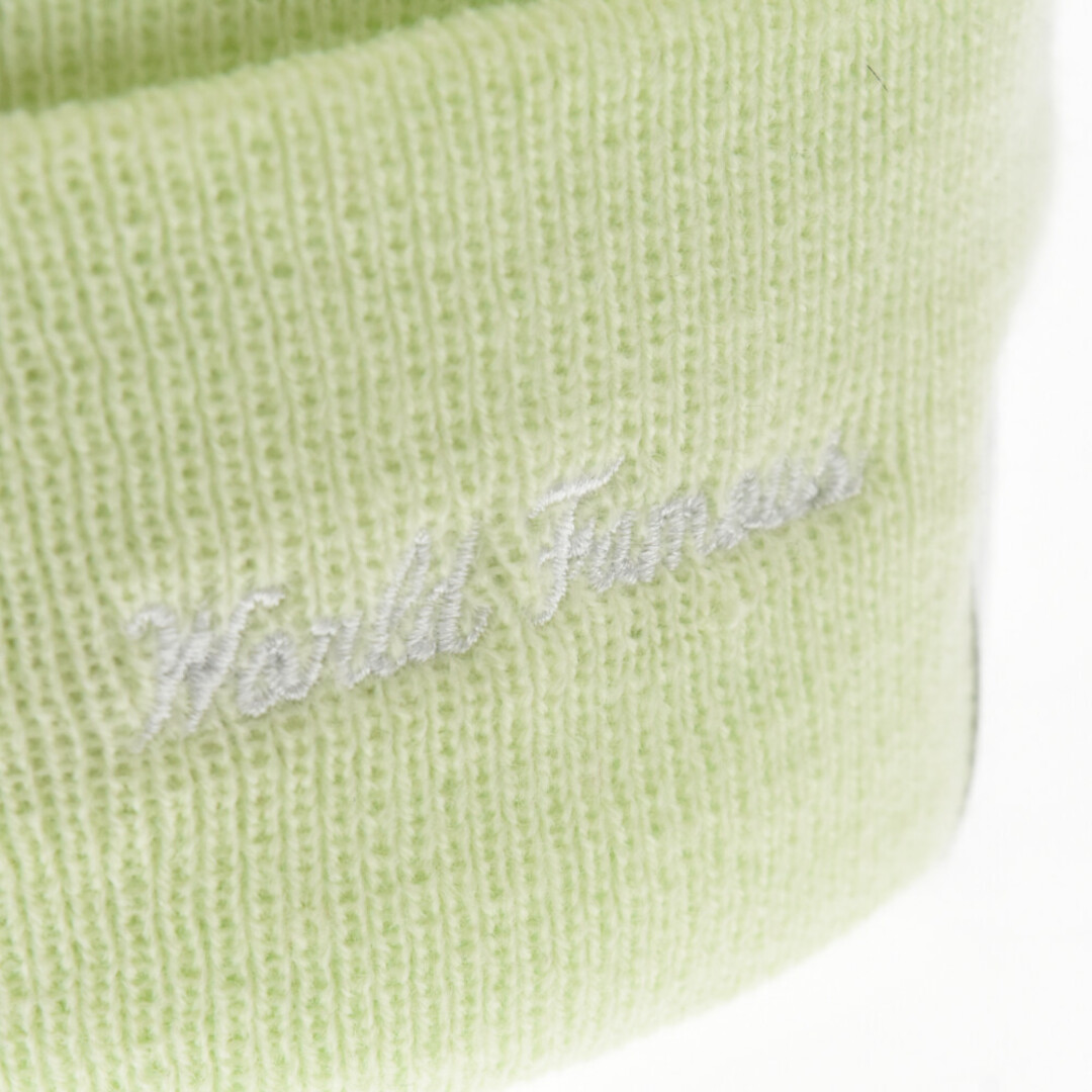 Supreme(シュプリーム)のSUPREME シュプリーム 17AW×NEWERA Box Logo Beanie Pale Lime ニューエラ ボックスロゴビーニー ニットキャップ ニット帽 ライムグリーン メンズの帽子(ニット帽/ビーニー)の商品写真