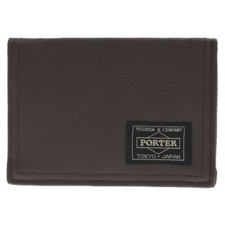 ポーター(PORTER)のPORTER ポーター フリースタイル レザー パスケース ブラウン(その他)