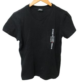 ディーゼル(DIESEL)のディーゼル ポケットTシャツ カットソー 半袖 黒 約M ■GY09(Tシャツ/カットソー(半袖/袖なし))