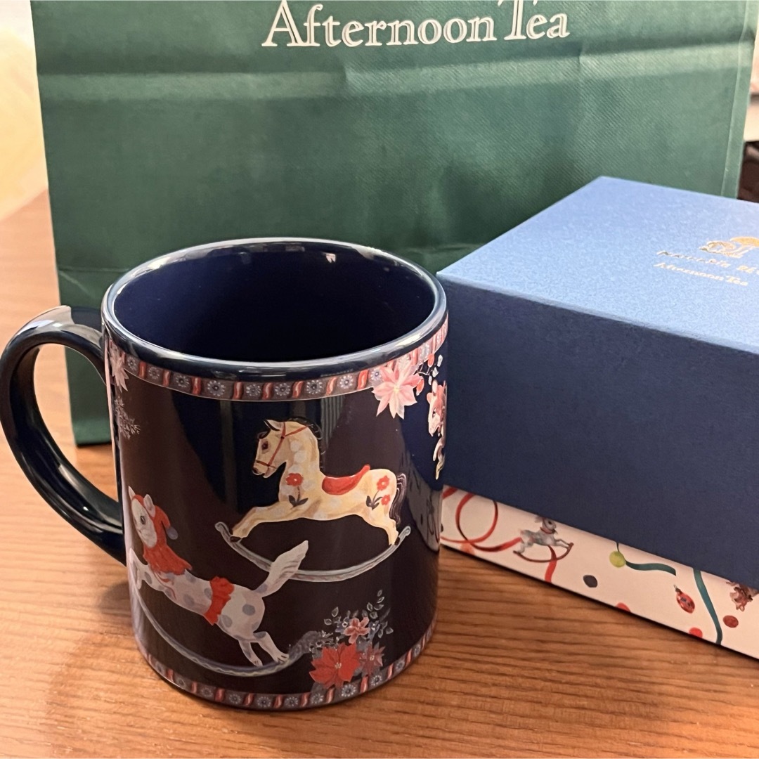 AfternoonTea(アフタヌーンティー)の新品　Afternoon Tea  マグカップ　ナタリー・レテ インテリア/住まい/日用品のキッチン/食器(収納/キッチン雑貨)の商品写真