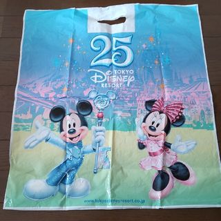 ディズニー(Disney)のディズニーリゾート25周年　 ショップ袋(ショップ袋)