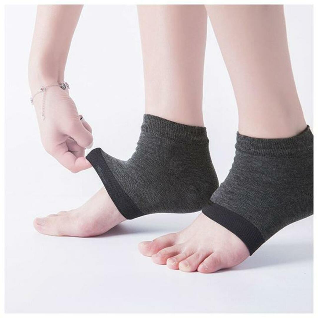 【並行輸入】かかとケア 靴下 2足セット sock11 コスメ/美容のボディケア(フットケア)の商品写真