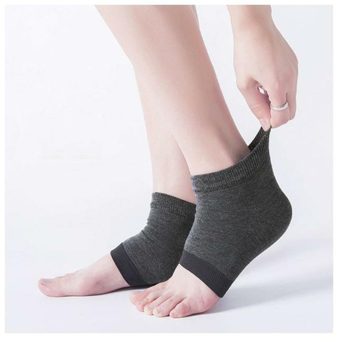 【並行輸入】かかとケア 靴下 2足セット sock11 コスメ/美容のボディケア(フットケア)の商品写真