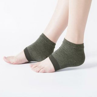 【並行輸入】かかとケア 靴下 2足セット sock11(フットケア)