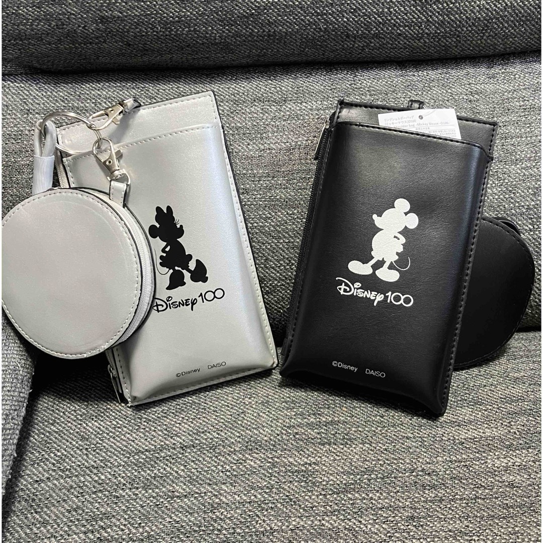 Disney(ディズニー)のダイソー スリーピー ディズニー リングショルダーバッグ スマホショルダー レディースのバッグ(ショルダーバッグ)の商品写真