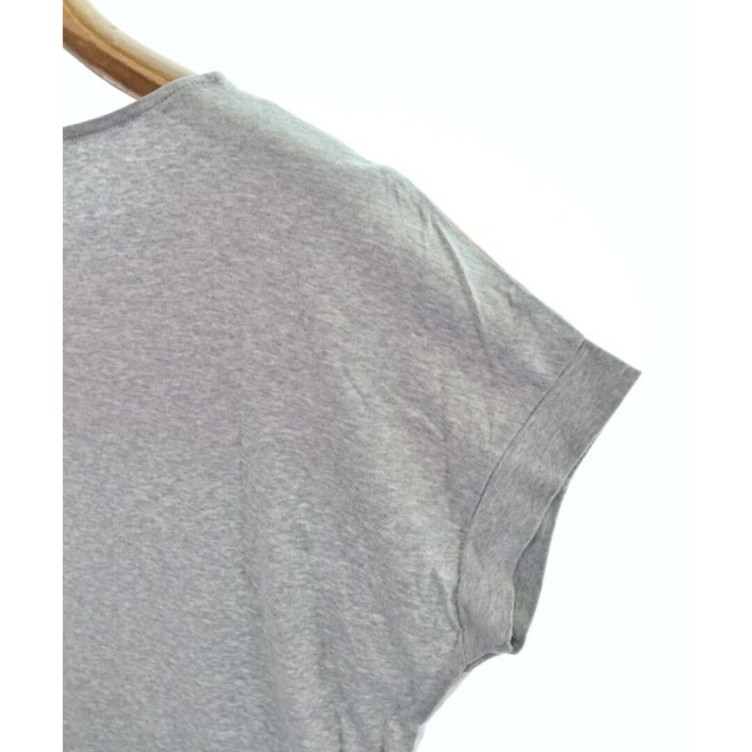 INDIVI(インディヴィ)のINDIVI Tシャツ・カットソー 38(M位) グレーxオフホワイトxピンク 【古着】【中古】 レディースのトップス(カットソー(半袖/袖なし))の商品写真
