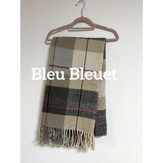 ブルーブルーエ(Bleu Bleuet)のブルーブルーエ マフラー ストール ひざ掛け(マフラー/ショール)