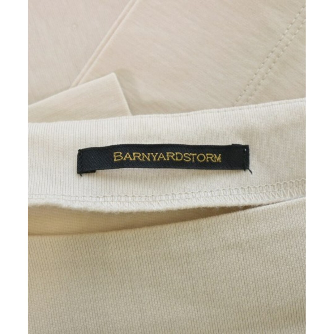 BARNYARDSTORM(バンヤードストーム)のBARNYARDSTORM Tシャツ・カットソー 0(S位) ベージュ 【古着】【中古】 レディースのトップス(カットソー(半袖/袖なし))の商品写真