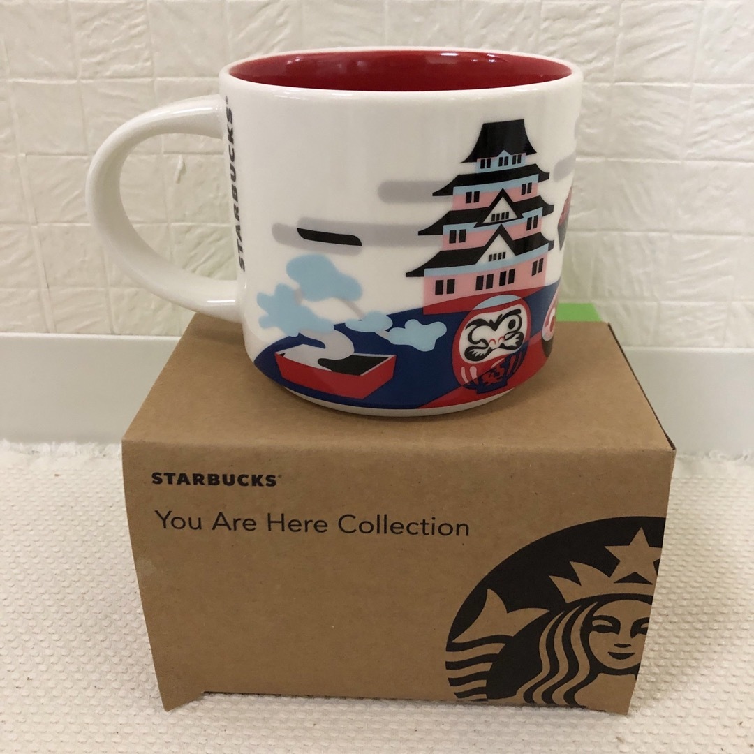 Starbucks(スターバックス)のスタバ マグカップ さくら マグ 富士山 JAPAN 414ml スターバックス インテリア/住まい/日用品のキッチン/食器(グラス/カップ)の商品写真