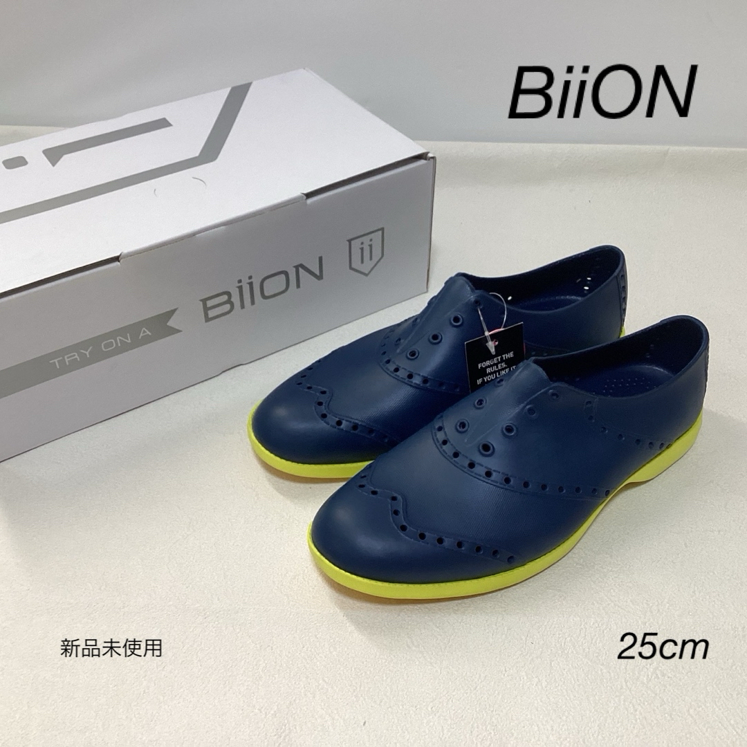 BiiON（バイオン）シューズ　M6 W8 25cm スポーツ/アウトドアのゴルフ(シューズ)の商品写真